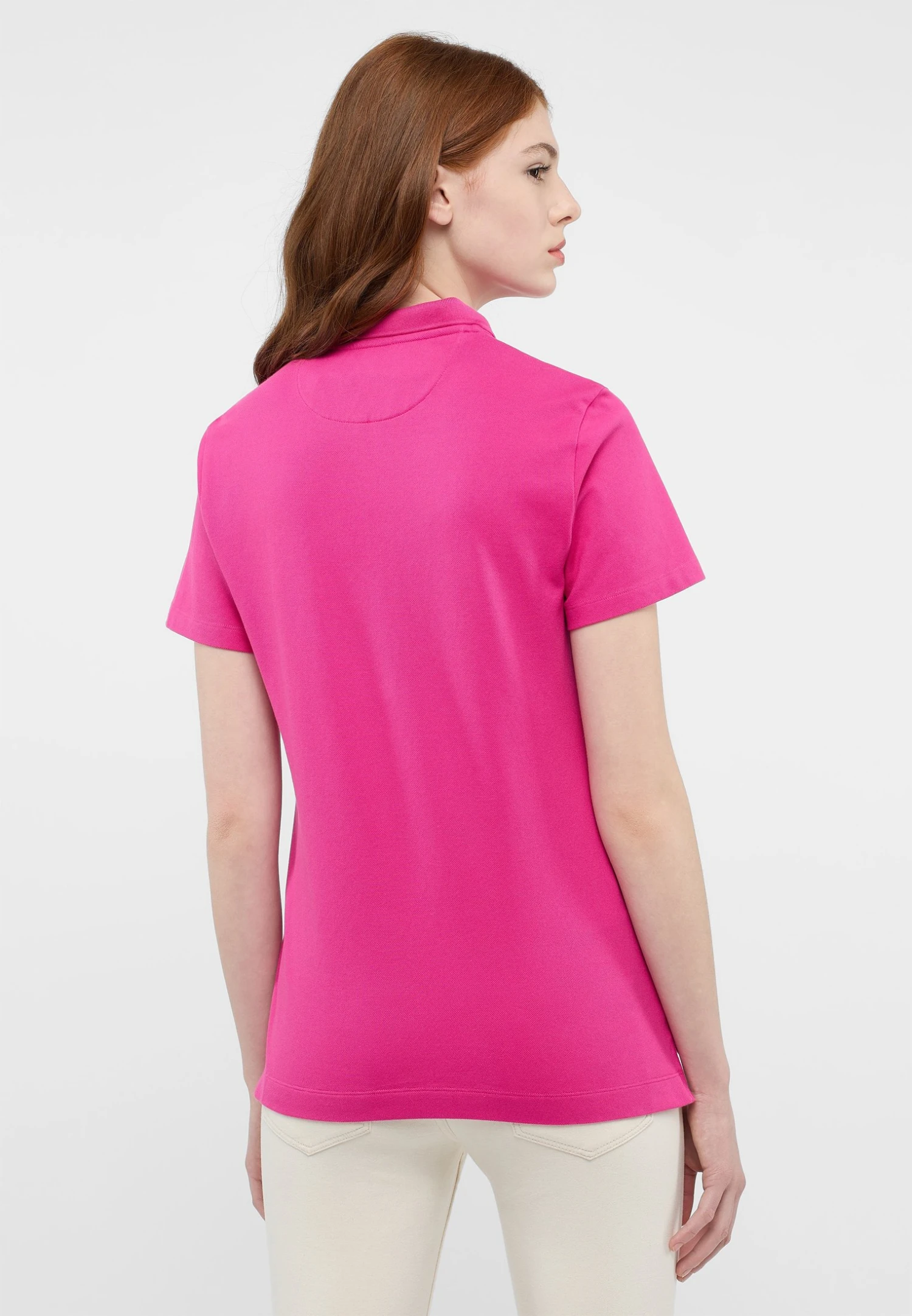Eterna Regular Fit - Poloshirt - Pink 4 Eterna Regular Fit - Poloshirt - Pink - Afbeelding 2