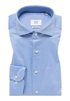 Eterna Langarm Modern Fit - Zakelijk Overhemd - Mittelblau -Eterna 79e9392748264cfba6b2dc2dcd910138