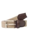 Eterna Gevlochten Riem - Sandbeige 1 Eterna Gevlochten Riem - Sandbeige -Eterna 7b3dacc97a314ab9a2868653387da13a