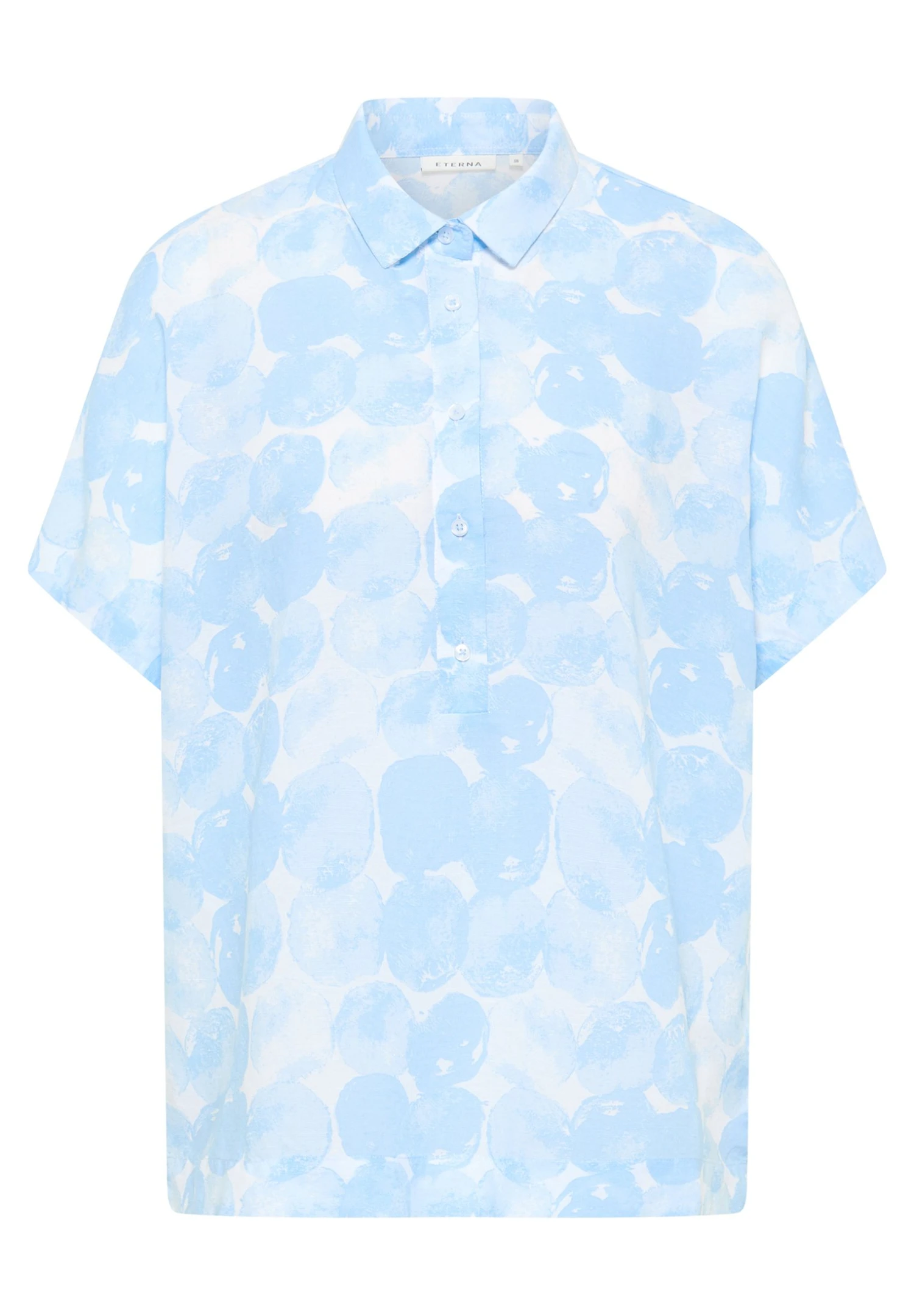 Eterna Loose Fit - Blouse - Hellblau 6 Eterna Loose Fit - Blouse - Hellblau - Afbeelding 4