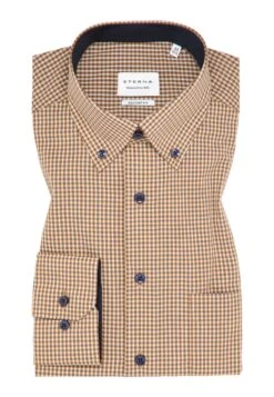 Eterna Comfort Fit - Overhemd - Caramell 13 Eterna Comfort Fit - Overhemd - Caramell -Eterna 7b716bdd37ad47bba74a0e3ed18bc927