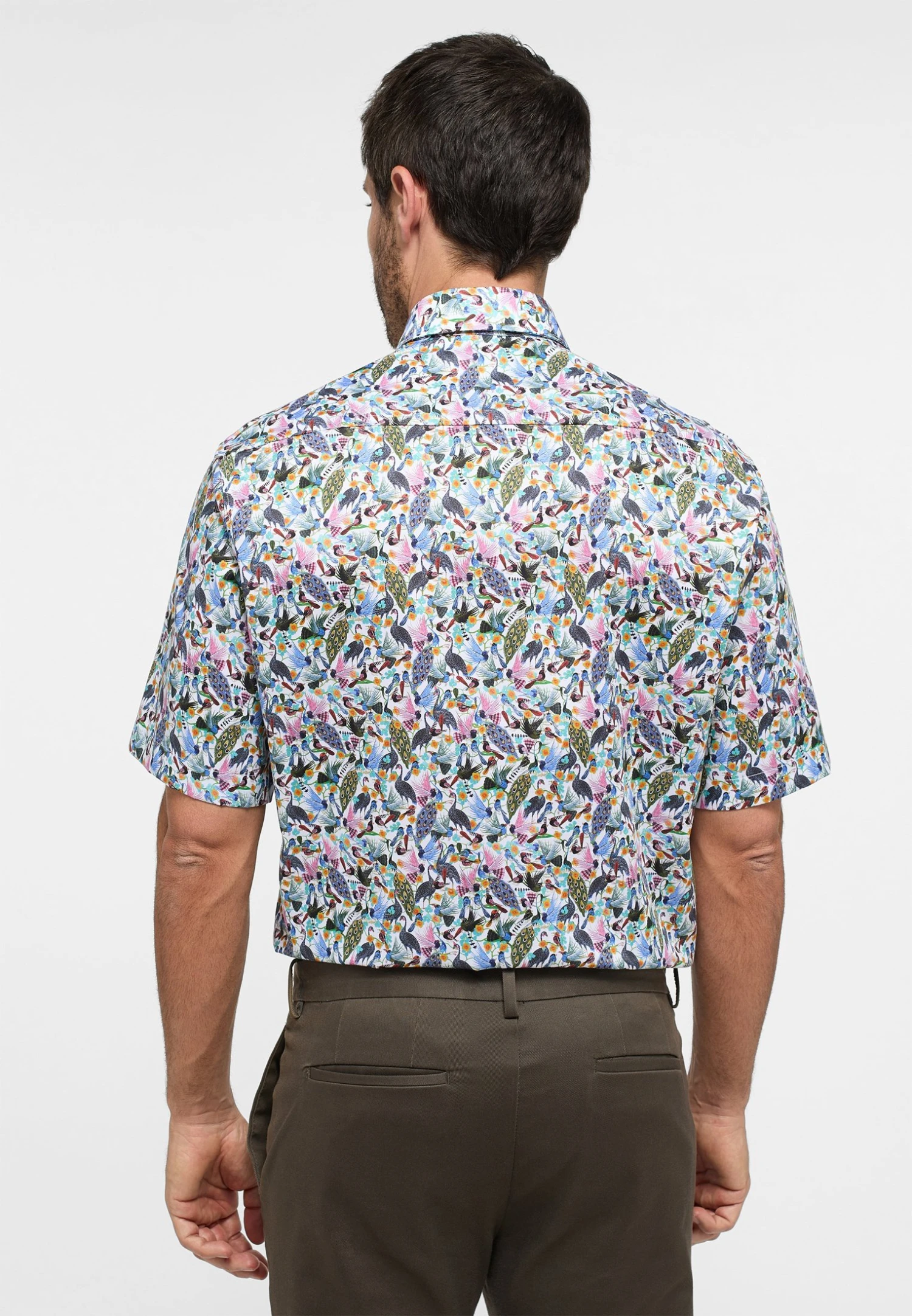 Eterna Comfort Fit - Overhemd - Grün 4 Eterna Comfort Fit - Overhemd - Grün - Afbeelding 2