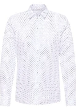 Eterna Oxford Regular Fit - Overhemdblouse - Weiß/Navy 10 Eterna Oxford Regular Fit - Overhemdblouse - Weiß/Navy -Eterna 7c62d25134b54abb9da0518aa51f7195