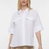 Eterna Even Loose Fit - Overhemdblouse - Off-White -Eterna 7debebd195a04a84bc0af4bba48367e5