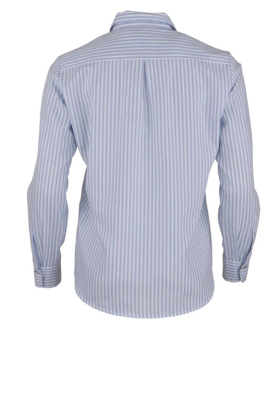 Eterna Modern Fit Langarm - Overhemdblouse - Hellblau 4 Eterna Modern Fit Langarm - Overhemdblouse - Hellblau - Afbeelding 2