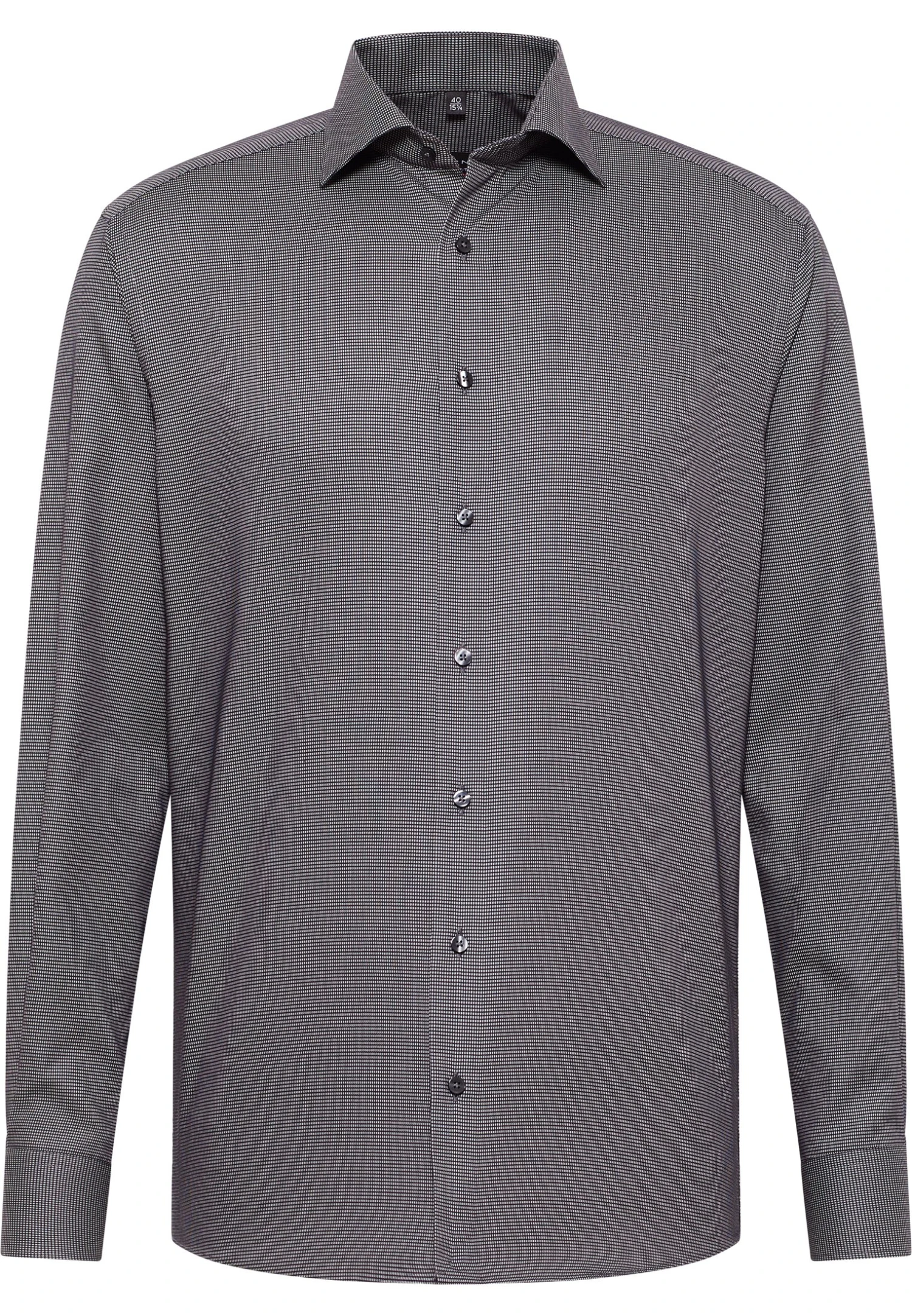 Eterna Modern Fit - Overhemd - Grau 6 Eterna Modern Fit - Overhemd - Grau - Afbeelding 4