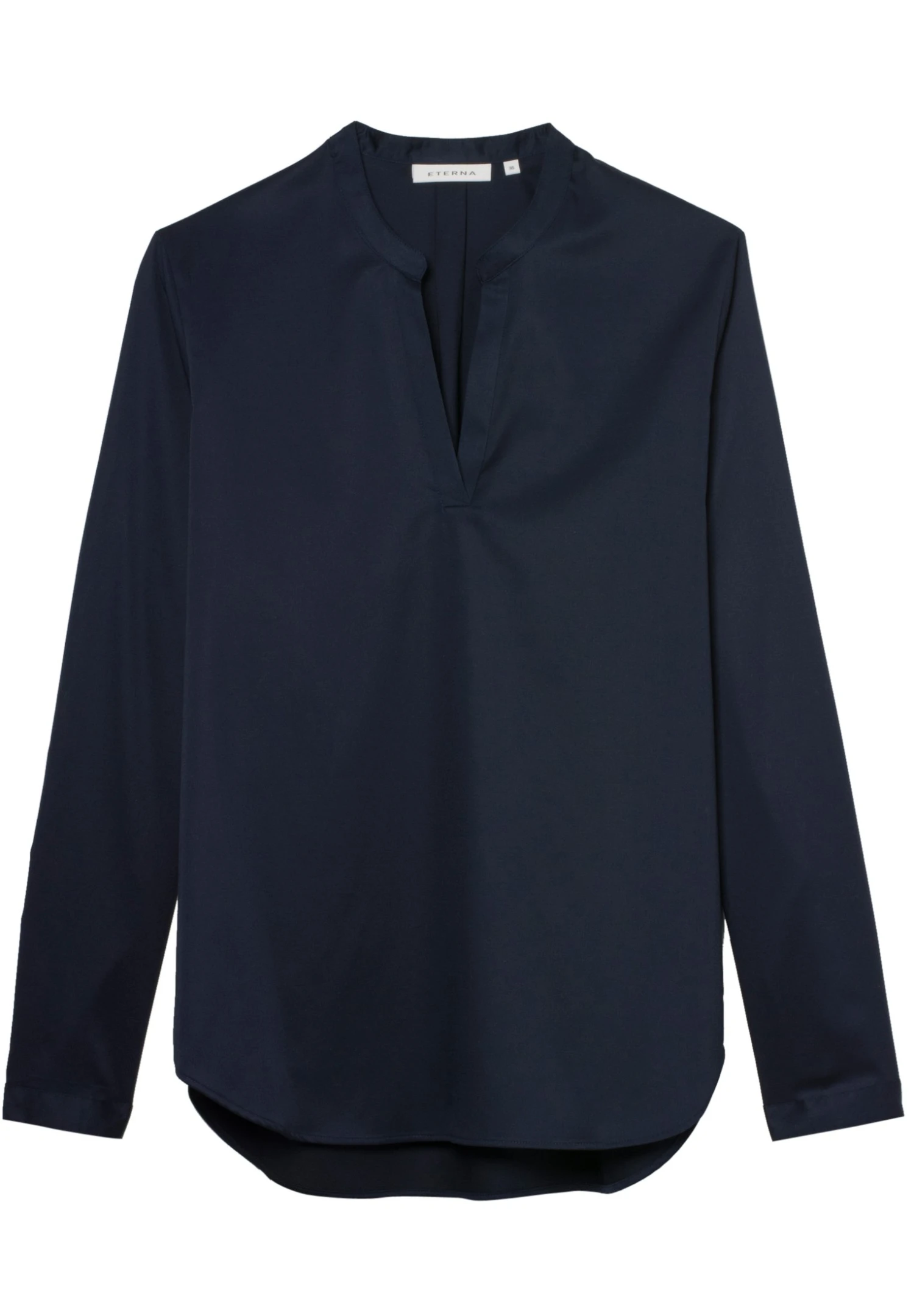 Eterna Langarm Modern Classic - Tuniek - Marine 7 Eterna Langarm Modern Classic - Tuniek - Marine - Afbeelding 5