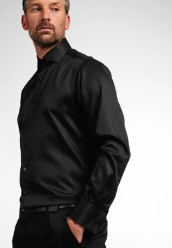 Eterna Modern Fit - Zakelijk Overhemd - Schwarz -Eterna 807d897cbae642469f6b0c7353b15374