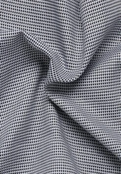 Eterna Strukturiertes Kurzarm Modern Fit - Overhemd - Grau -Eterna 80bdfea3f2084bafb28d46c0a5440119