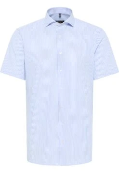 Eterna Kurzarmhemd - Overhemd - Blau -Eterna 80daf53d8eb148229f4c2890fdc12d50