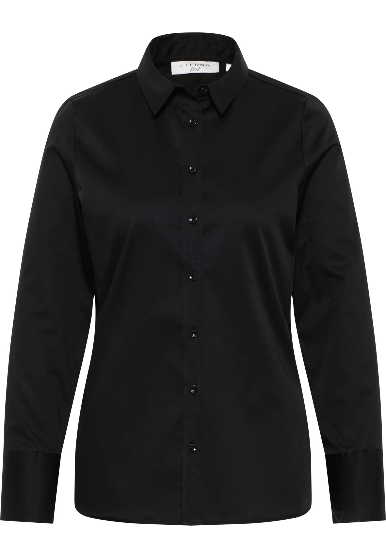 Eterna Classic Fit - Overhemdblouse - Schwarz 6 Eterna Classic Fit - Overhemdblouse - Schwarz - Afbeelding 4