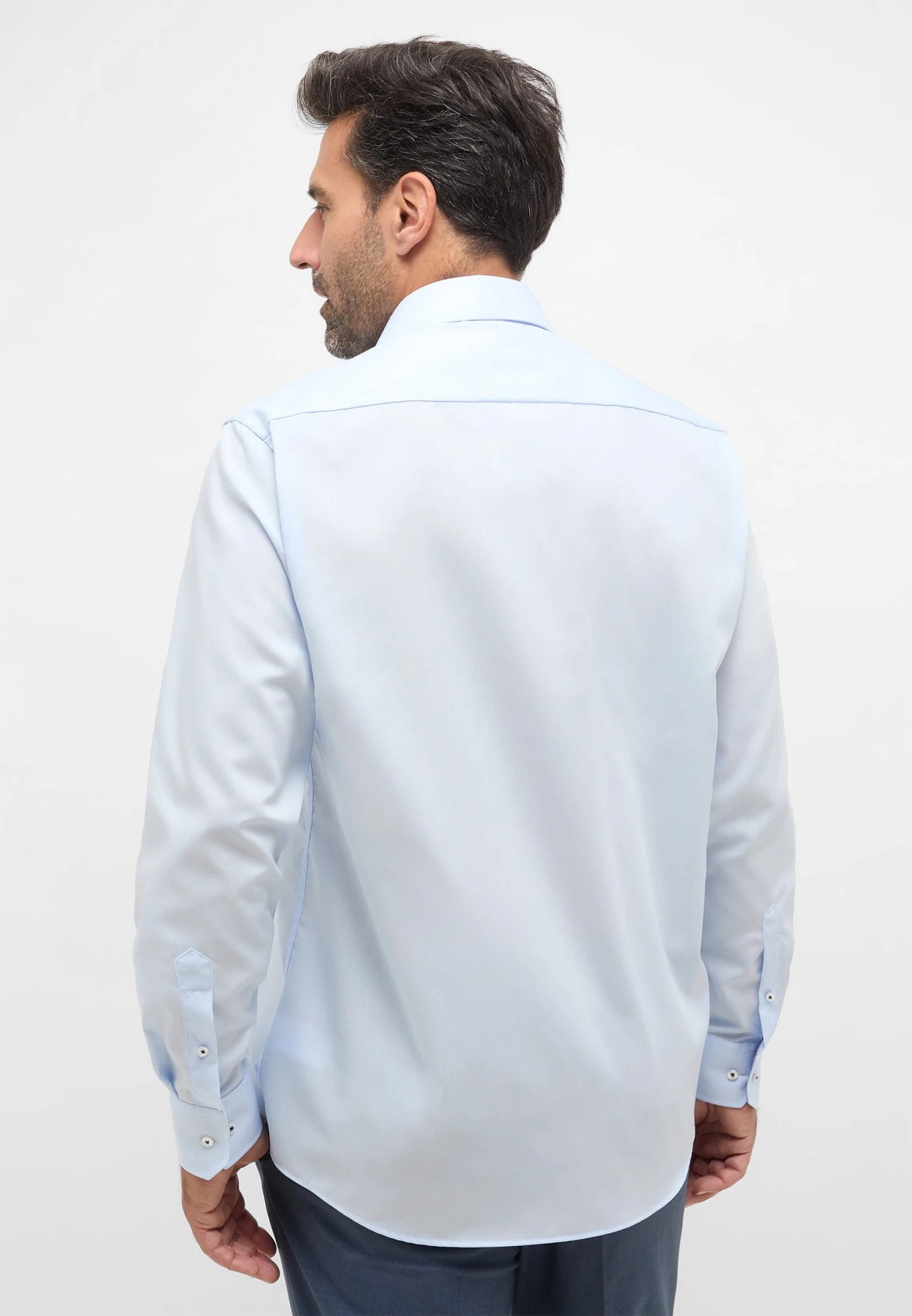 Eterna Original Comfort Fit - Overhemd - Himmelblau 4 Eterna Original Comfort Fit - Overhemd - Himmelblau - Afbeelding 2
