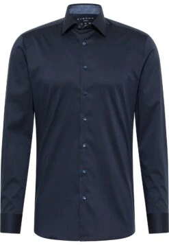 Eterna Performance Slim Fit - Overhemd - Navy 11 Eterna Performance Slim Fit - Overhemd - Navy -Eterna 849efcd1def646c48effda9c27189998