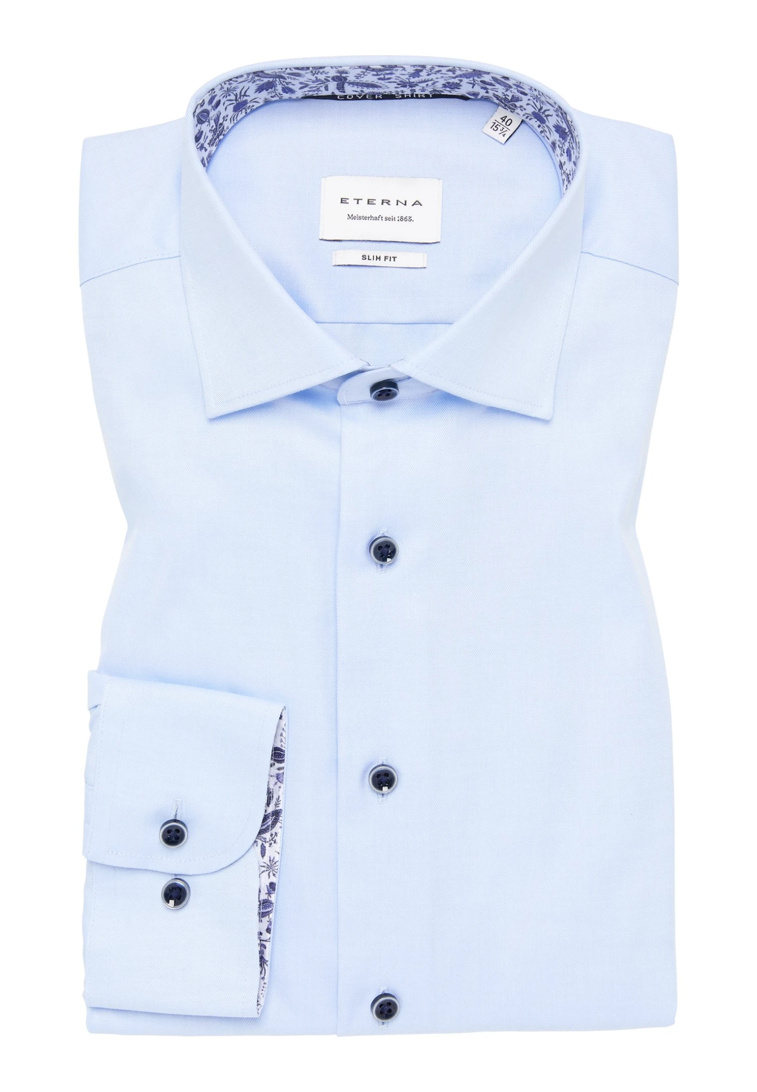 Eterna Cover - Overhemd - Hellblau 8 Eterna Cover - Overhemd - Hellblau - Afbeelding 6