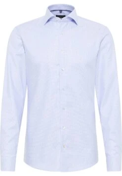 Eterna Struktur - Overhemd - Hellblau -Eterna 86115c0007764a24a484d4c4facf35d9