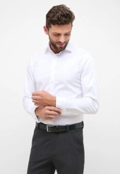Eterna Luxury Slim Fit - Overhemd - Weiß
