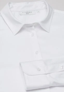 Eterna Langarm Modern Classic - Overhemdblouse - Weiß 11 Eterna Langarm Modern Classic - Overhemdblouse - Weiß -Eterna 872d691f40c047868d38a38c8d551ac1