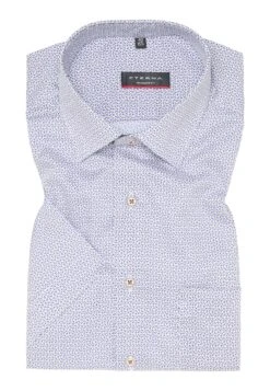 Eterna Bedrucktes Twill-Kurzarm Modern Fit - Overhemd - Sand 12 Eterna Bedrucktes Twill-Kurzarm Modern Fit - Overhemd - Sand -Eterna 88dc74ae95454711b34bfd16e4d51c5b