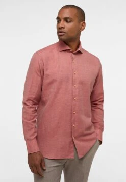Eterna Langarm Modern Fit - Overhemd - Rot
