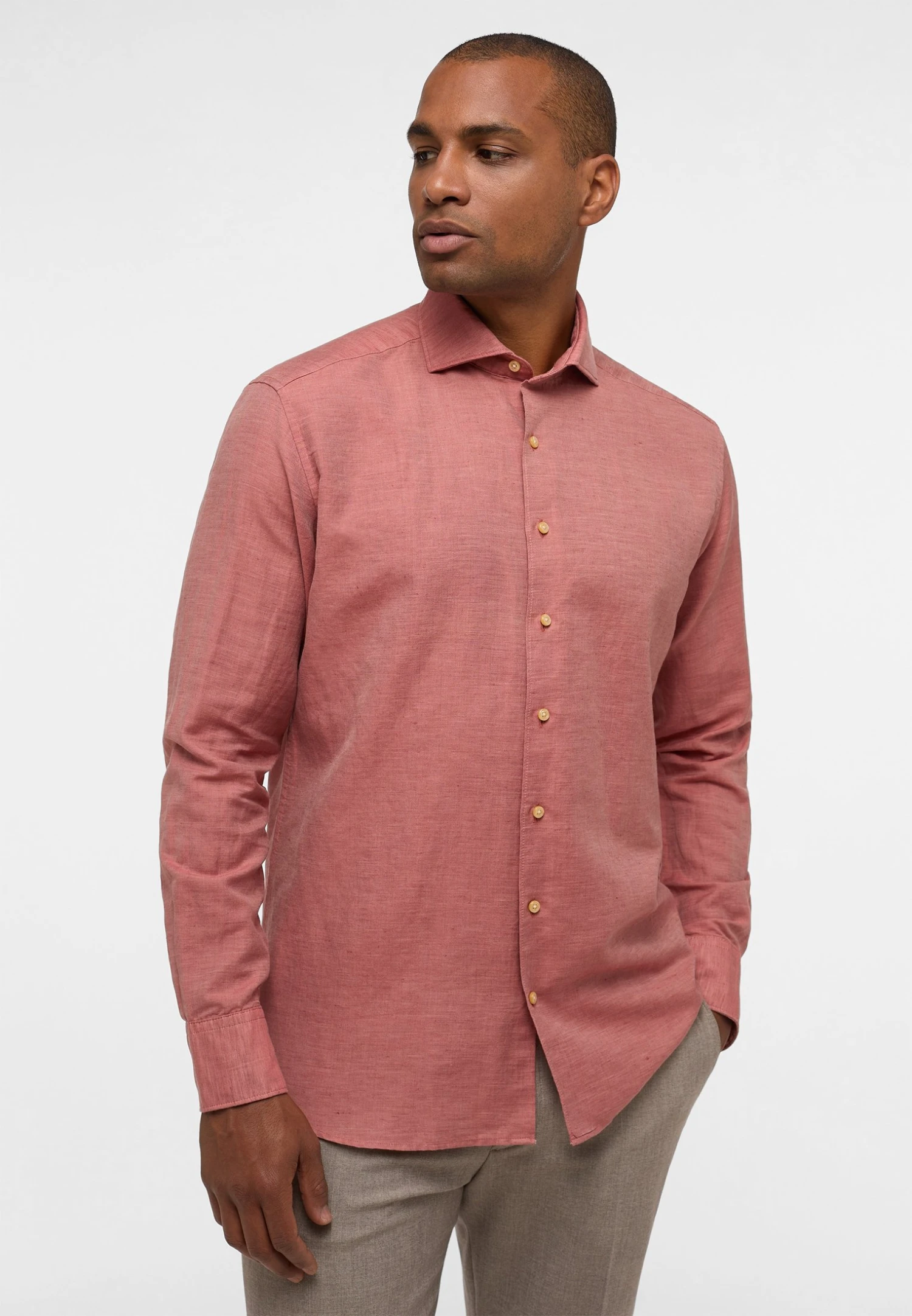 Eterna Langarm Modern Fit - Overhemd - Rot 3 Eterna Langarm Modern Fit - Overhemd - Rot