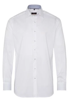 Eterna Langarm Modern Fit Twill-Stretch Unifarben - Zakelijk Overhemd - Weiß -Eterna 88f44f7f5ba843208286791ddddf106d