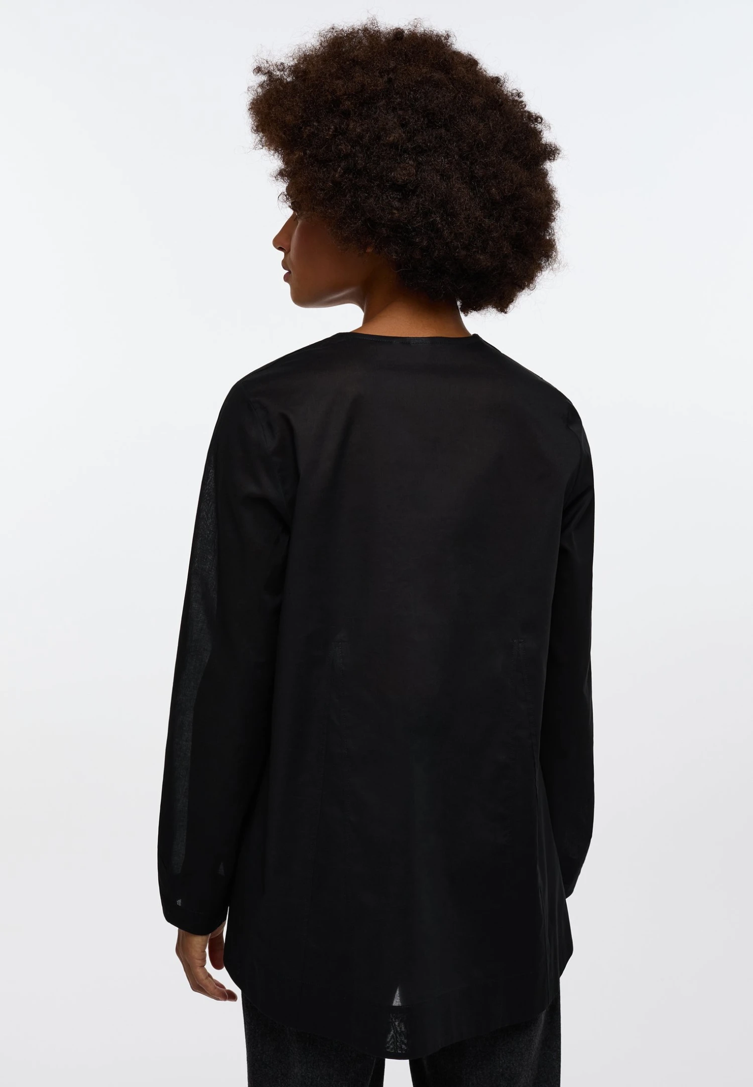 Eterna Loose Fit - Tuniek - Schwarz 4 Eterna Loose Fit - Tuniek - Schwarz - Afbeelding 2