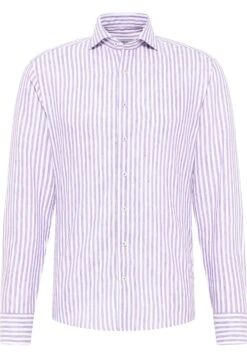 Eterna Gestreiftes Soft Tailoring- Zakelijk Overhemd - Pflaume 11 Eterna Gestreiftes Soft Tailoring- Zakelijk Overhemd - Pflaume -Eterna 8aa1d547dc9f4639ab34182a4cb51e10