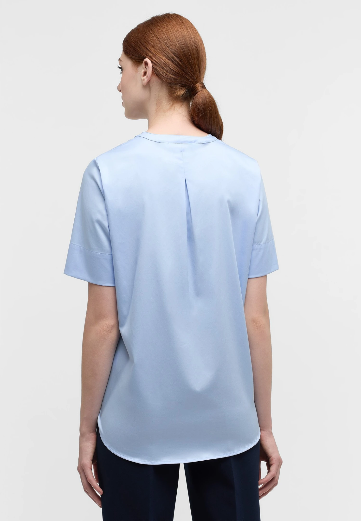 Eterna Blouse - Hellblau 4 Eterna Blouse - Hellblau - Afbeelding 2