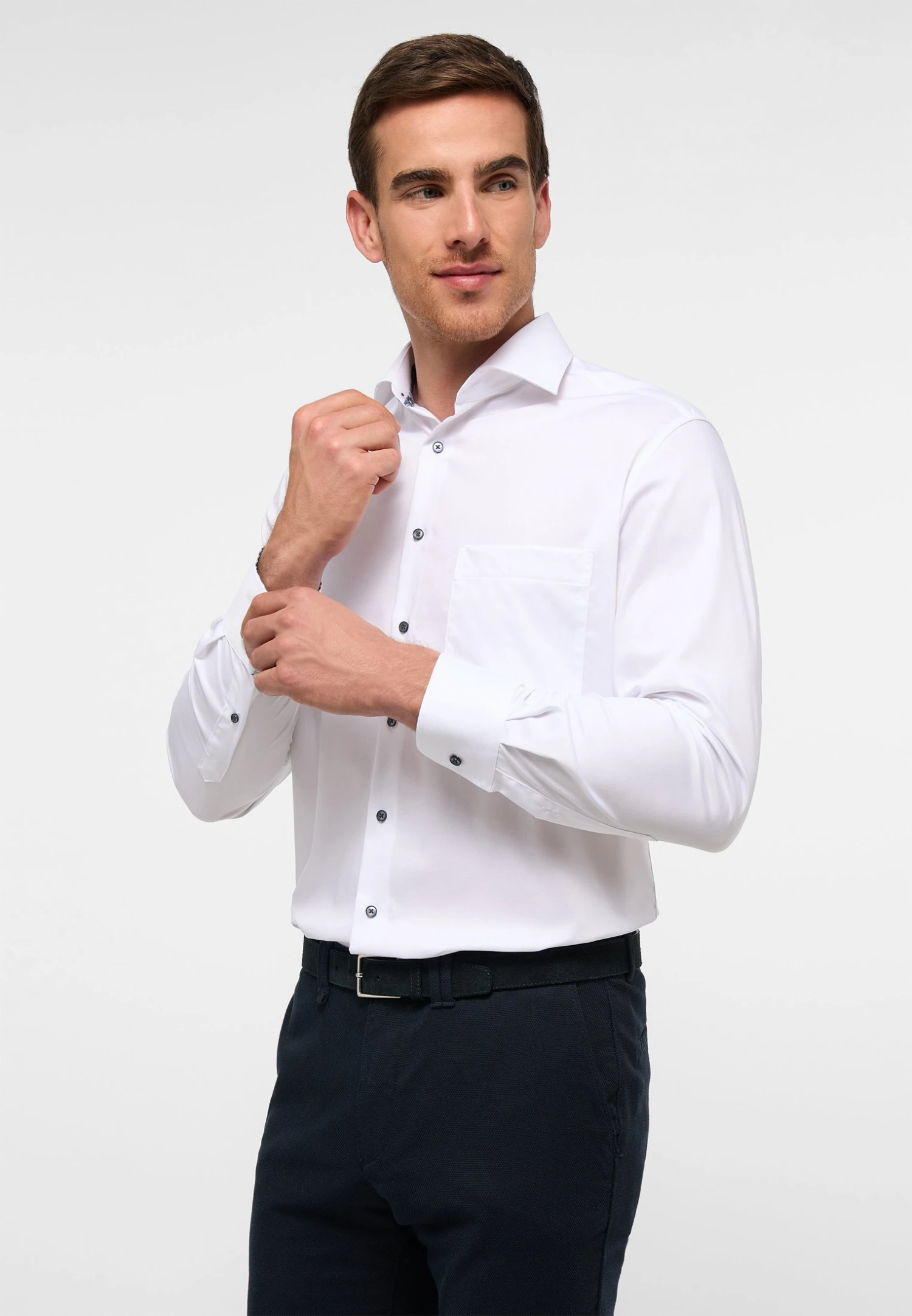 Eterna Comfort Fit - Zakelijk Overhemd - Weiß 3 Eterna Comfort Fit - Zakelijk Overhemd - Weiß