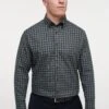 Eterna Kariertes Tailoring Modern Fit - Overhemd - Dunkelblau -Eterna 8ca0704d80c549d3bd32c6febdf87f04