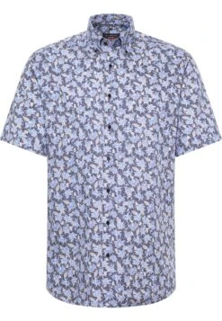Eterna Bedrucktes Kurzarm Modern Fit - Overhemd - Blau 11 Eterna Bedrucktes Kurzarm Modern Fit - Overhemd - Blau -Eterna 8e5ed8537bdd46cda9365b5f8e06d680