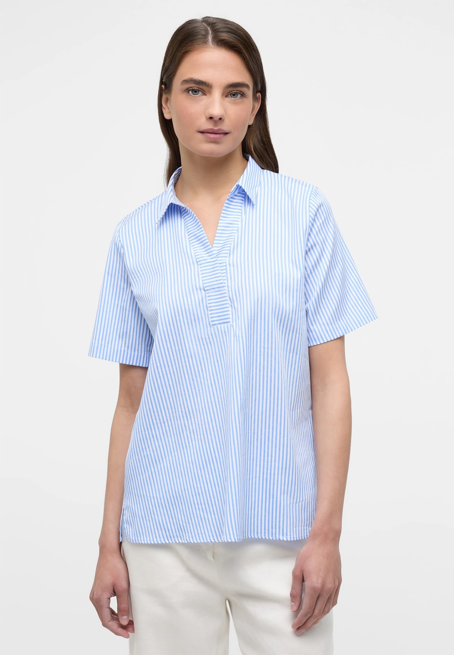 Eterna Regular Fit - Blouse - Blau 3 Eterna Regular Fit - Blouse - Blau