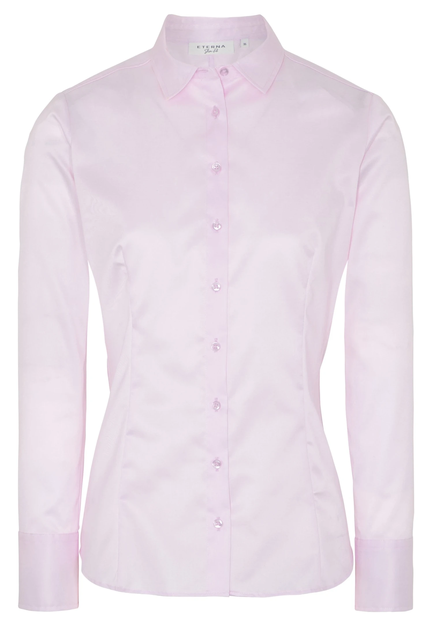 Eterna Modern Classic - Overhemdblouse - Rosa 7 Eterna Modern Classic - Overhemdblouse - Rosa - Afbeelding 5