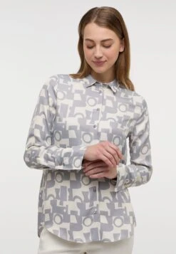 Eterna Regular Fit - Overhemdblouse - Steingrau