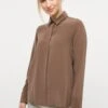 Eterna Overhemdblouse - Kakao -Eterna 90b373a4681b445e801fe781009cbfd7