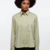 Eterna Loose Fit - Overhemdblouse - Salbeigrün 1 Eterna Loose Fit - Overhemdblouse - Salbeigrün -Eterna 912418beb6754461ad70f519fb169bfd
