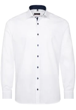 Eterna Fitted Waist - Overhemd - Weiß -Eterna 91766323de9846feabd868749ba0d83e
