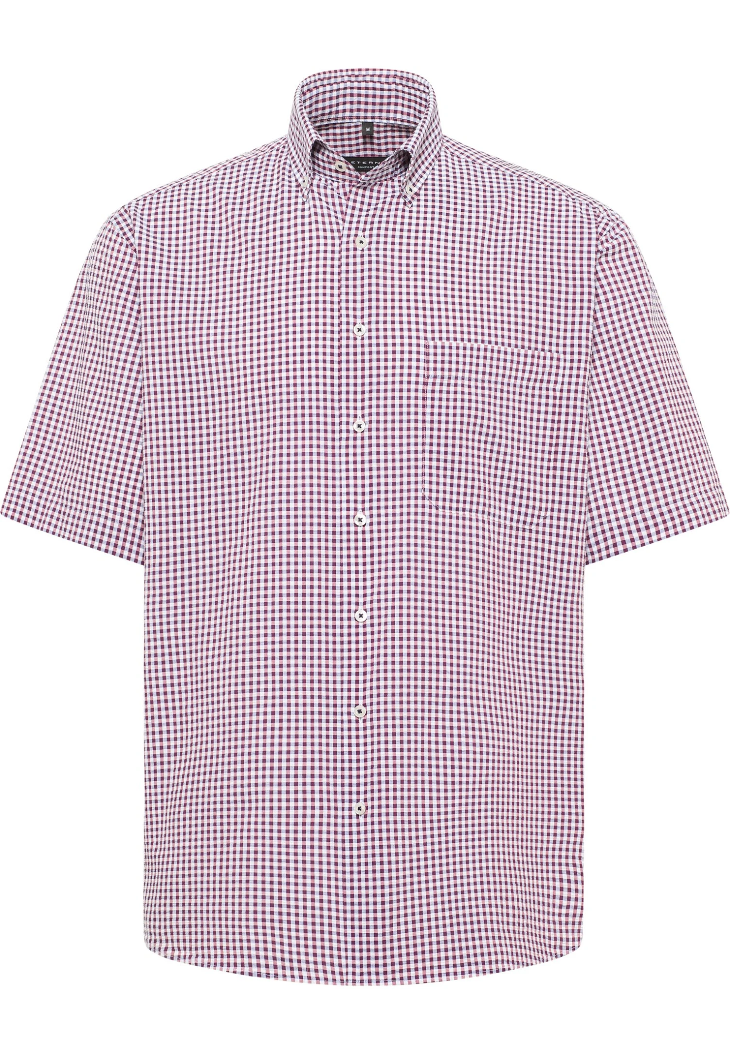Eterna Seersucker Comfort Fit - Overhemd - Rot 6 Eterna Seersucker Comfort Fit - Overhemd - Rot - Afbeelding 4