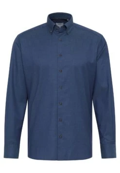 Eterna Soft Tailoring Twill Modern Fit - Overhemd - Denim -Eterna 92a85d80fc9b40fda6b1cf499aaa1789