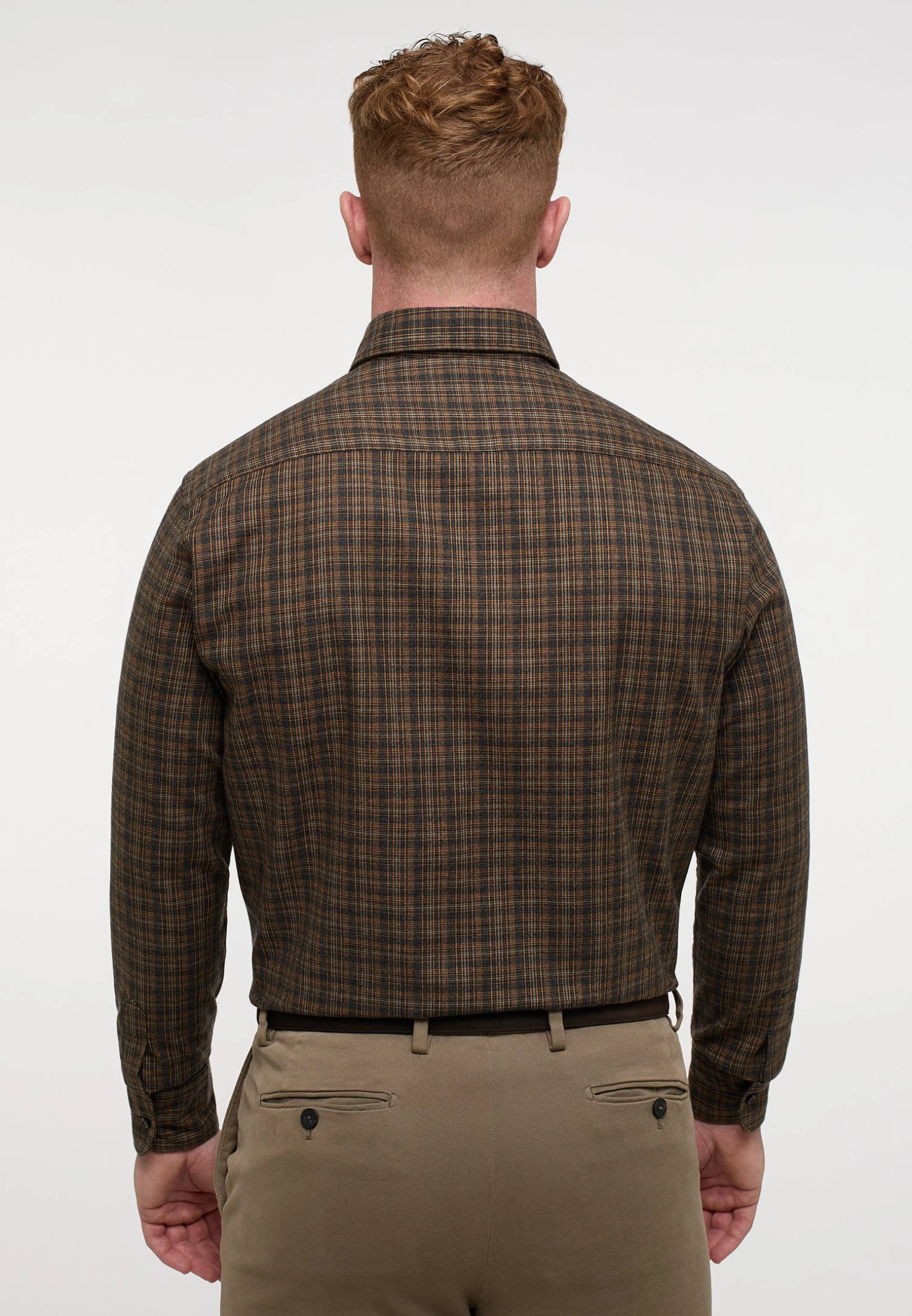 Eterna KariertesTailoring Modern Fit - Overhemd - Schwarz 4 Eterna KariertesTailoring Modern Fit - Overhemd - Schwarz - Afbeelding 2