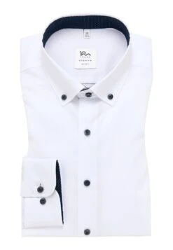 Eterna Unifarbenes Pinpoint - Overhemd - Weiß 12 Eterna Unifarbenes Pinpoint - Overhemd - Weiß -Eterna 92e6c5198be6441e88dc5e283c9ffabd