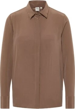 Eterna Overhemdblouse - Kakao 10 Eterna Overhemdblouse - Kakao -Eterna 946f595dfbba404ebbcf6b6719c3e26f