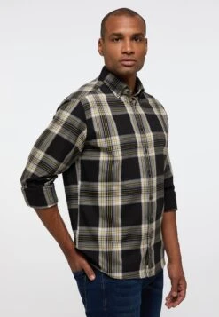 Eterna Soft Regular Fit - Overhemd - Grau