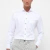 Eterna Performance Modern Fit - Overhemd - Weiß