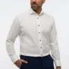 Eterna Modern Fit - Zakelijk Overhemd - Beige -Eterna 9552760aed8246369619d81b45460bdf