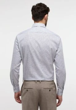 Eterna Modern Fit - Overhemd - Grau -Eterna 95c59ad14e354e0b89f0c79af54b6ffc