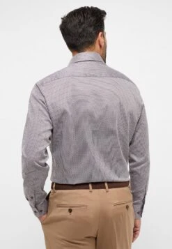 Eterna Print Modern Fit - Overhemd - Braun -Eterna 973a58a1069c46dba2b03beb59173045