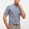 Eterna Kariertes Kurzarm Modern Fit - Overhemd - Navy 1 Eterna Kariertes Kurzarm Modern Fit - Overhemd - Navy -Eterna 978b8e4260484b62b6b935f2efec1e76