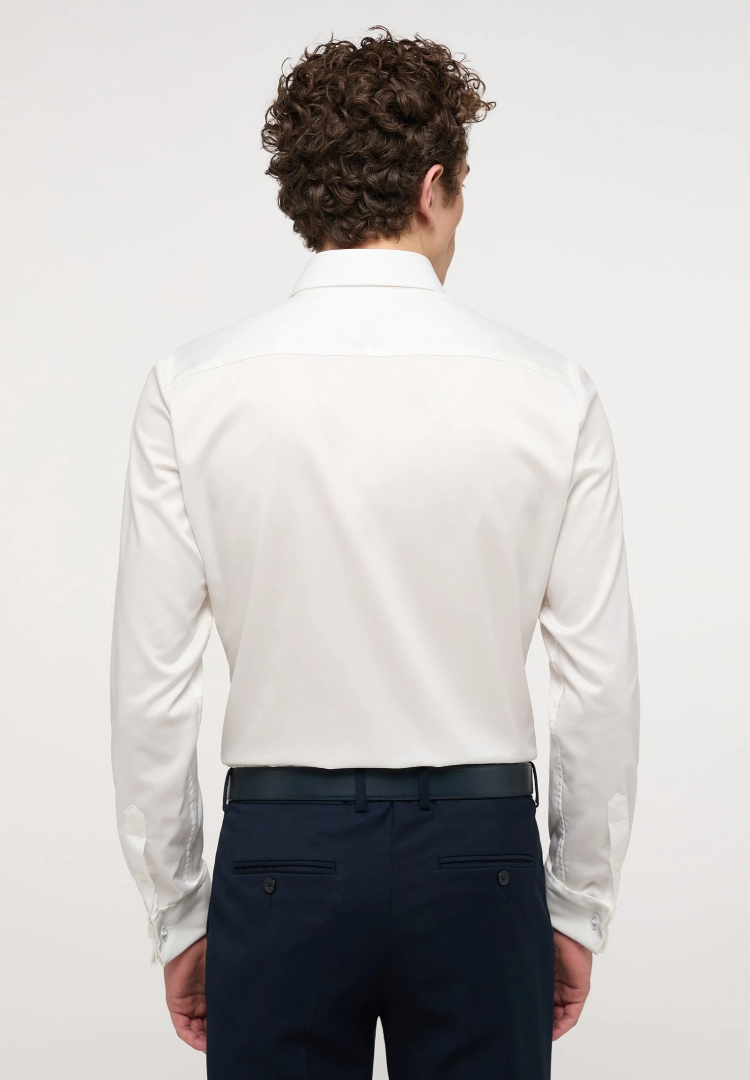 Eterna Unifarbenes Gentle - Zakelijk Overhemd - Champagner 4 Eterna Unifarbenes Gentle - Zakelijk Overhemd - Champagner - Afbeelding 2