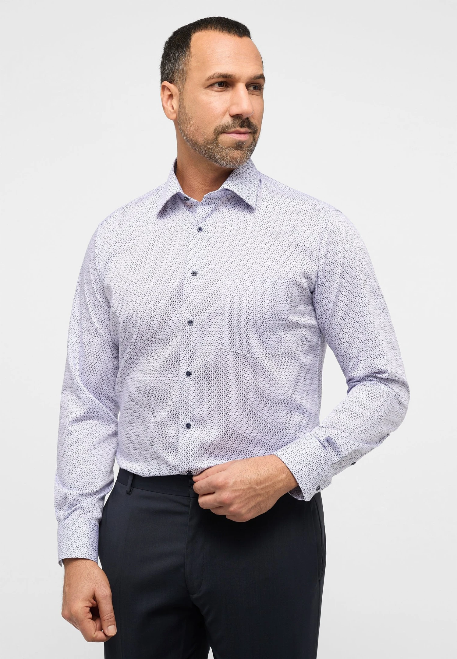 Eterna Modern Fit - Overhemd - Rosa 3 Eterna Modern Fit - Overhemd - Rosa